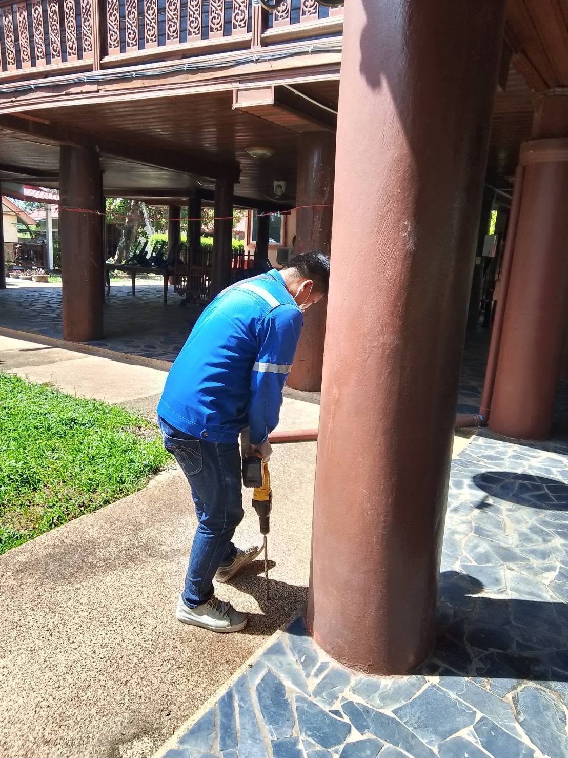 วิธีกำจัดปลวกนอกบ้าน ให้ตายยกรัง ป้องกันบ้านพังจากต้นตอ โดย UB Bugs Services